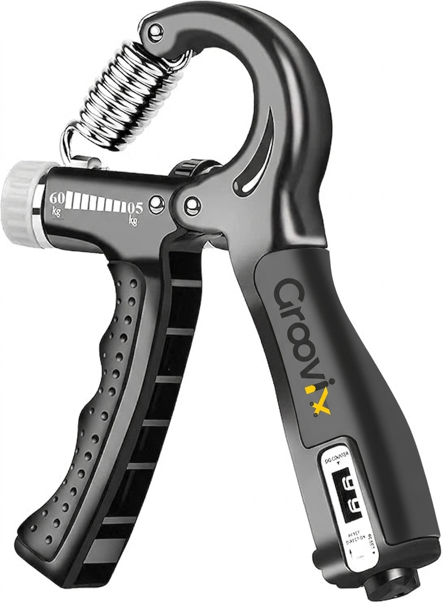 Groovix Hand Gripper (Digital Counter)